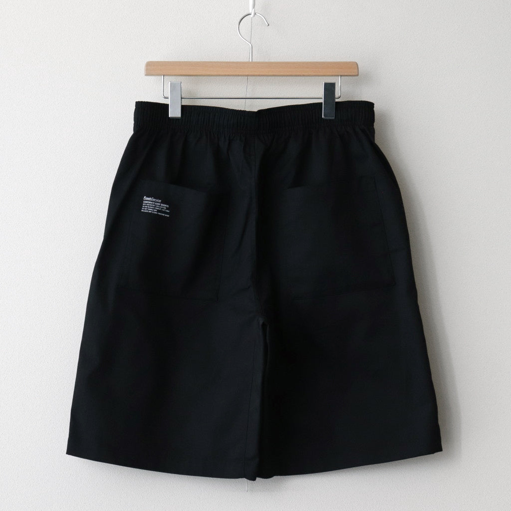 CORPORATE EASY SHORTS #BLACK [FSC241-40084B]