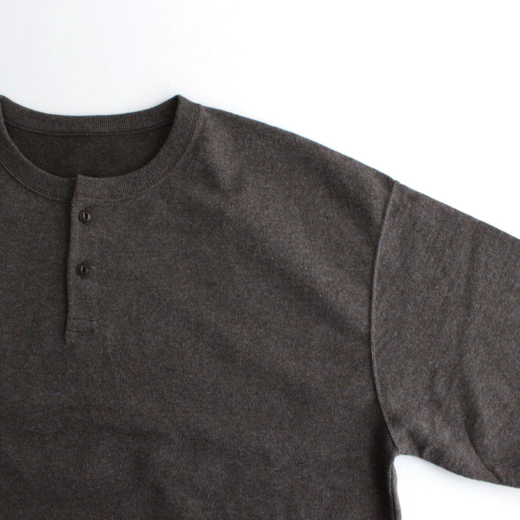 Henry Neck L/S #Brown [2401-003]