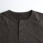 Henry Neck L/S #Brown [2401-003]