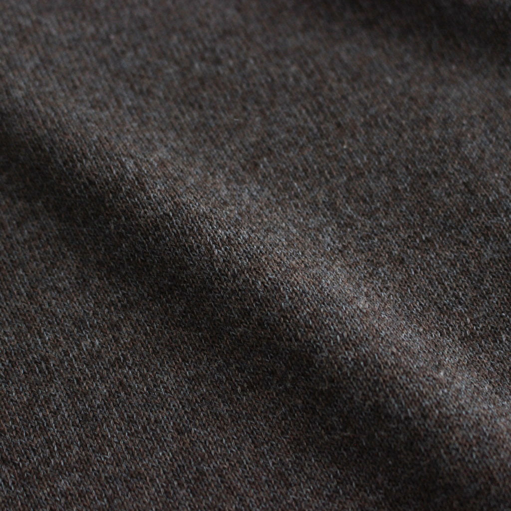 Henry Neck L/S #Brown [2401-003]