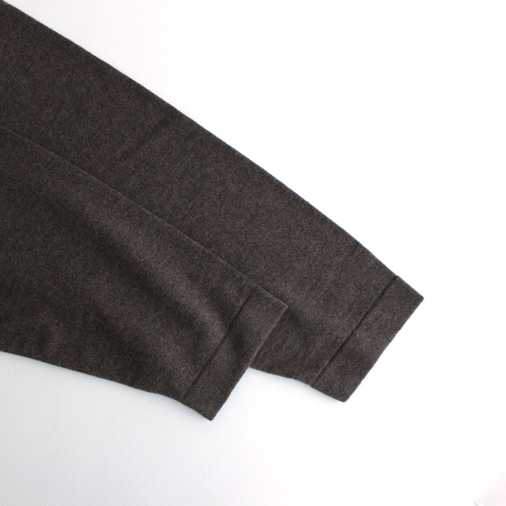 Henry Neck L/S #Brown [2401-003]