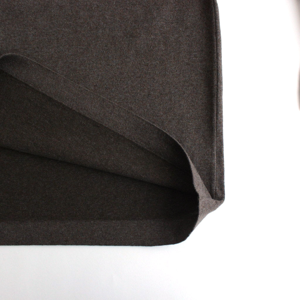 Henry Neck L/S #Brown [2401-003]