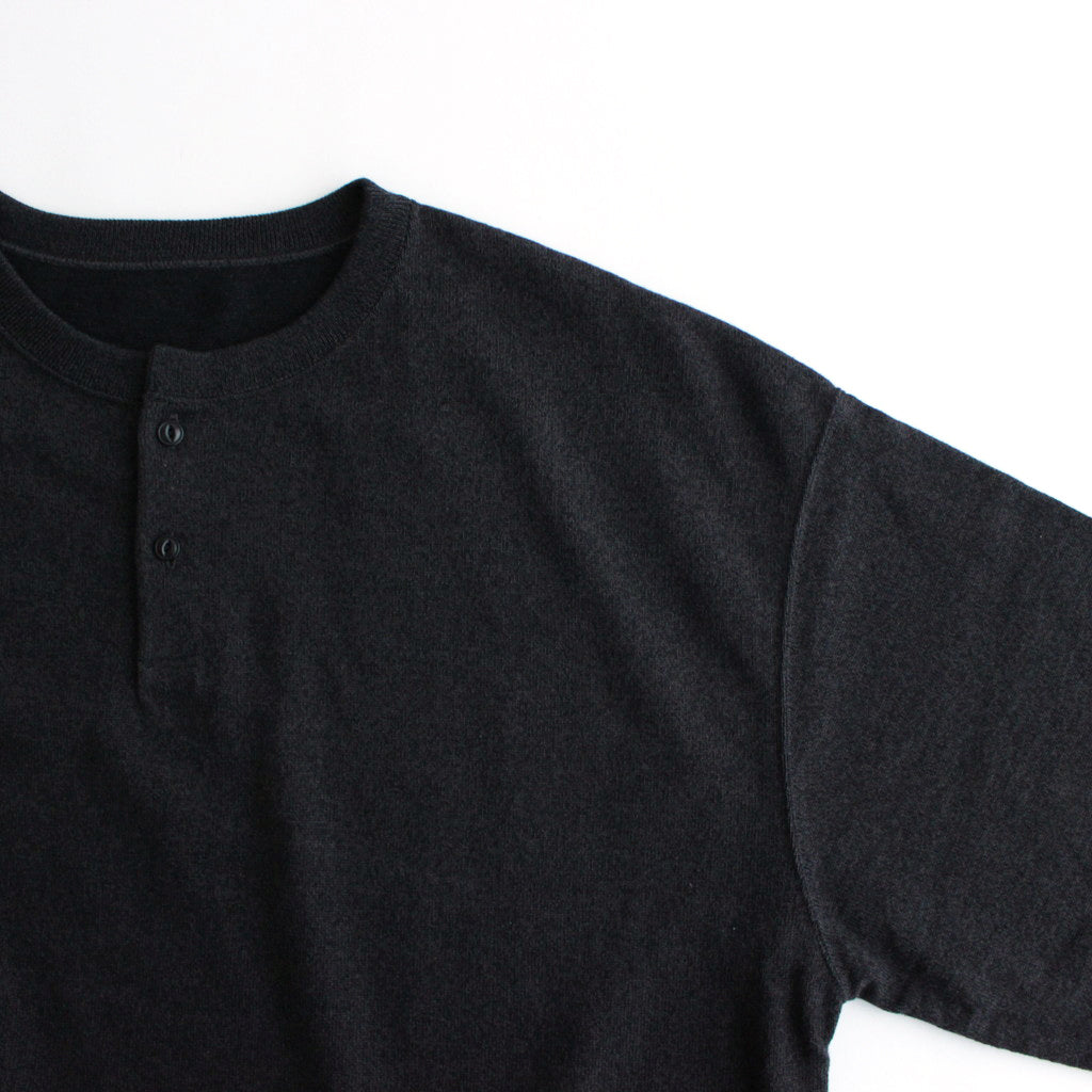 Henry Neck L/S #Black [2401-003]