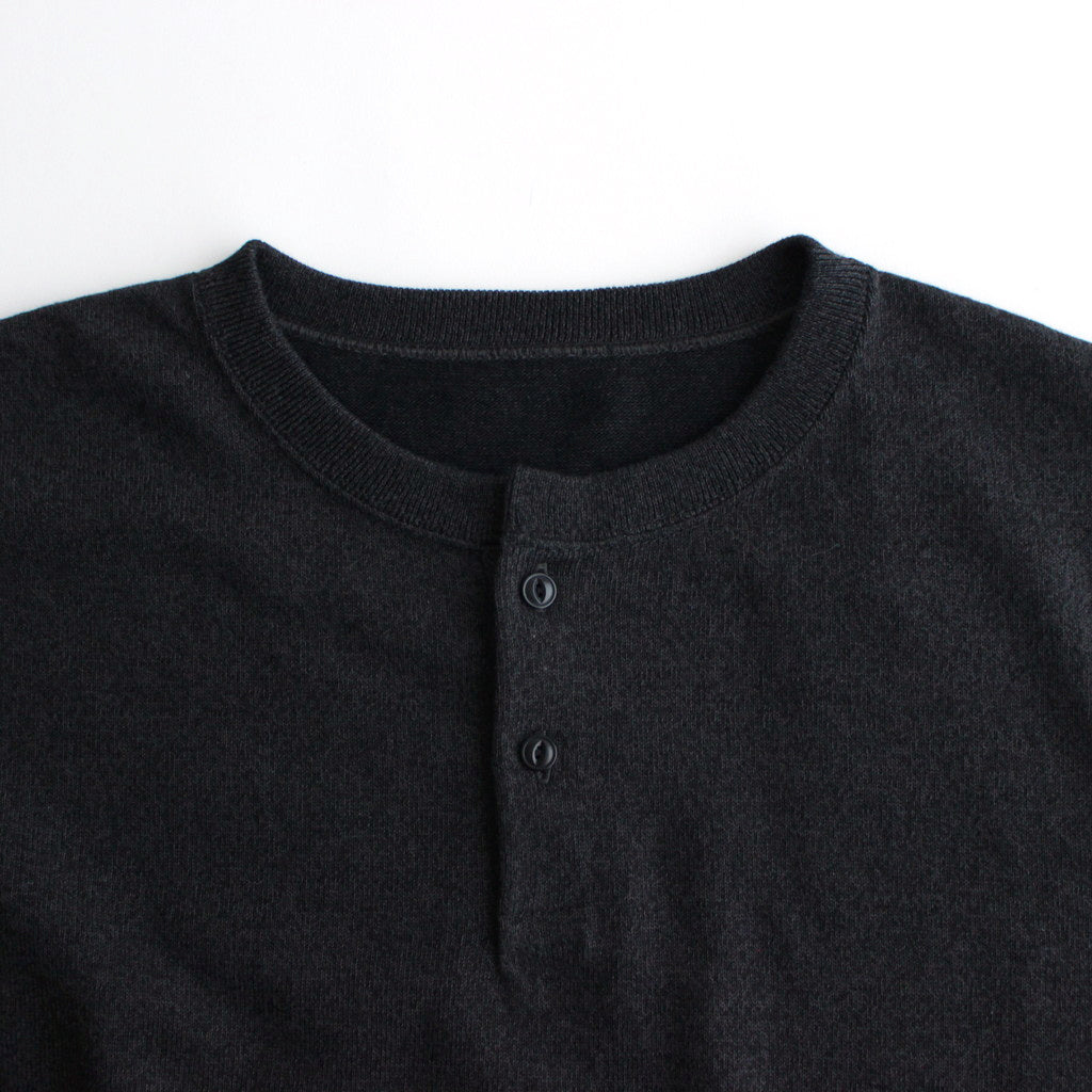 Henry Neck L/S #Black [2401-003]