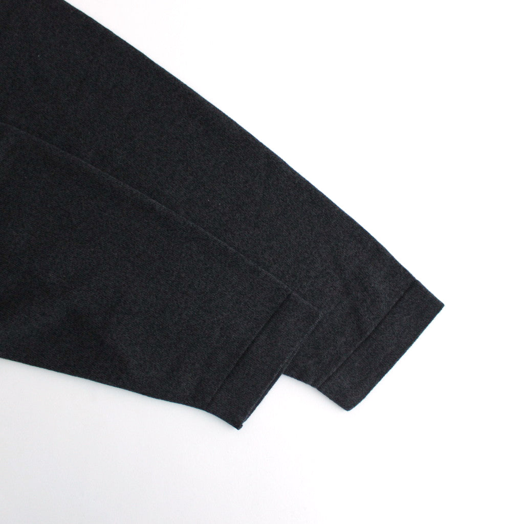 Henry Neck L/S #Black [2401-003]