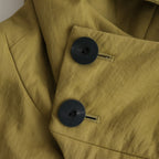 ヴィンテージNYパデッドダッフルCT #Yellow Green [D223-C444]