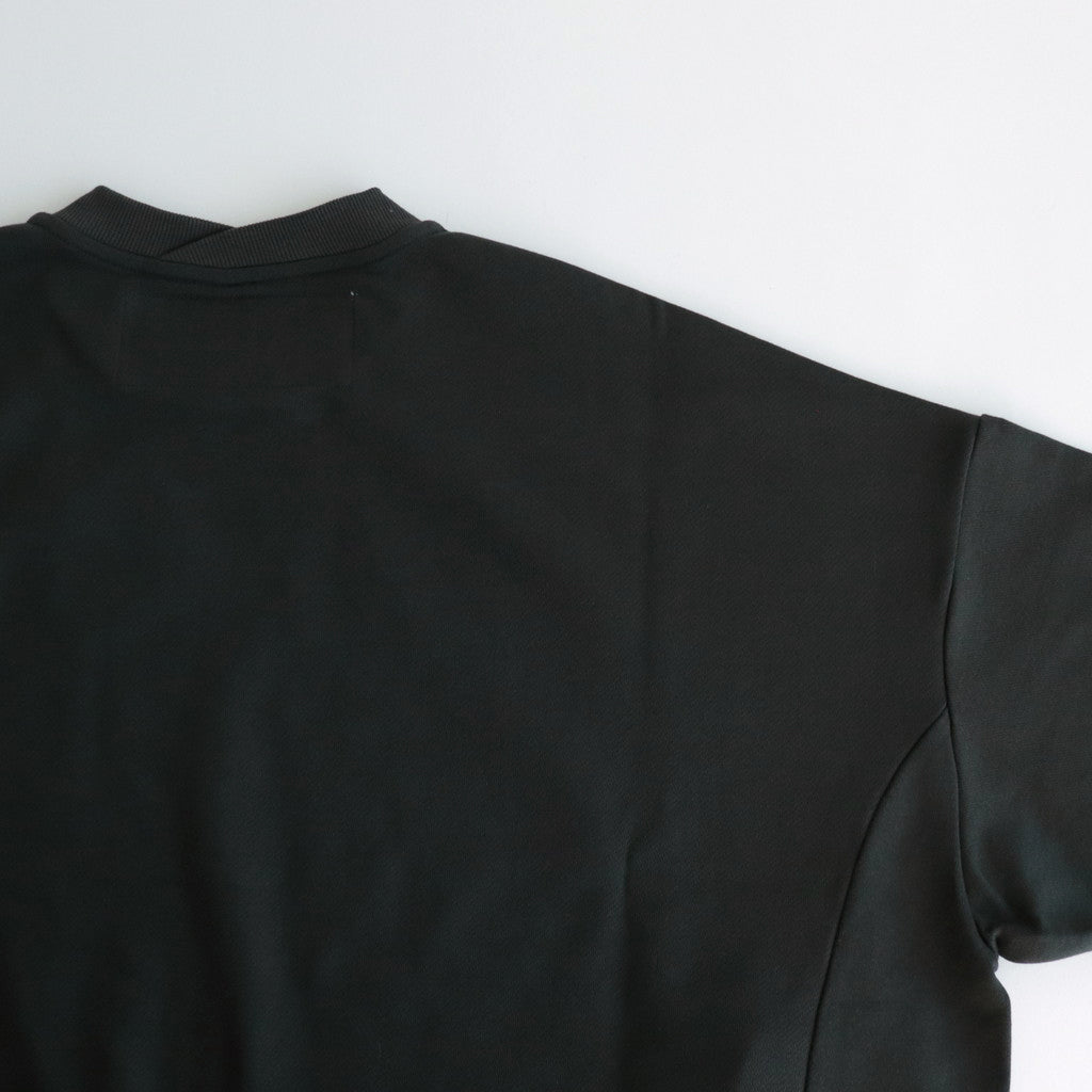 ラップリブワイドSWトレーナー #CHARCOAL GRAY [D124-T858]