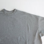 ラップリブワイドSWトレーナー #HEATHER GRAY [D124-T858]