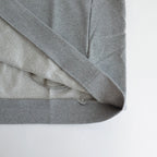 ラップリブワイドSWトレーナー #HEATHER GRAY [D124-T858]