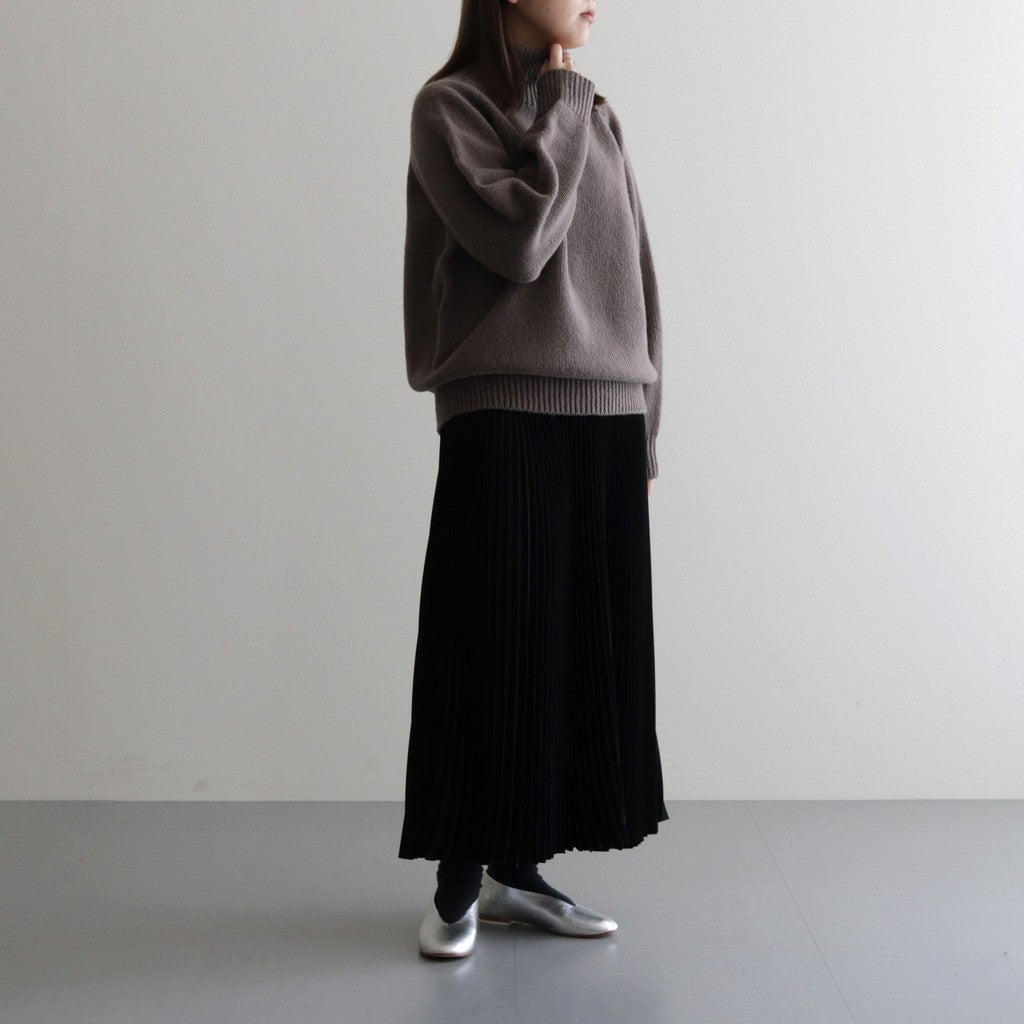 W/G Turtle Neck L/S #Gray [2303-011W]