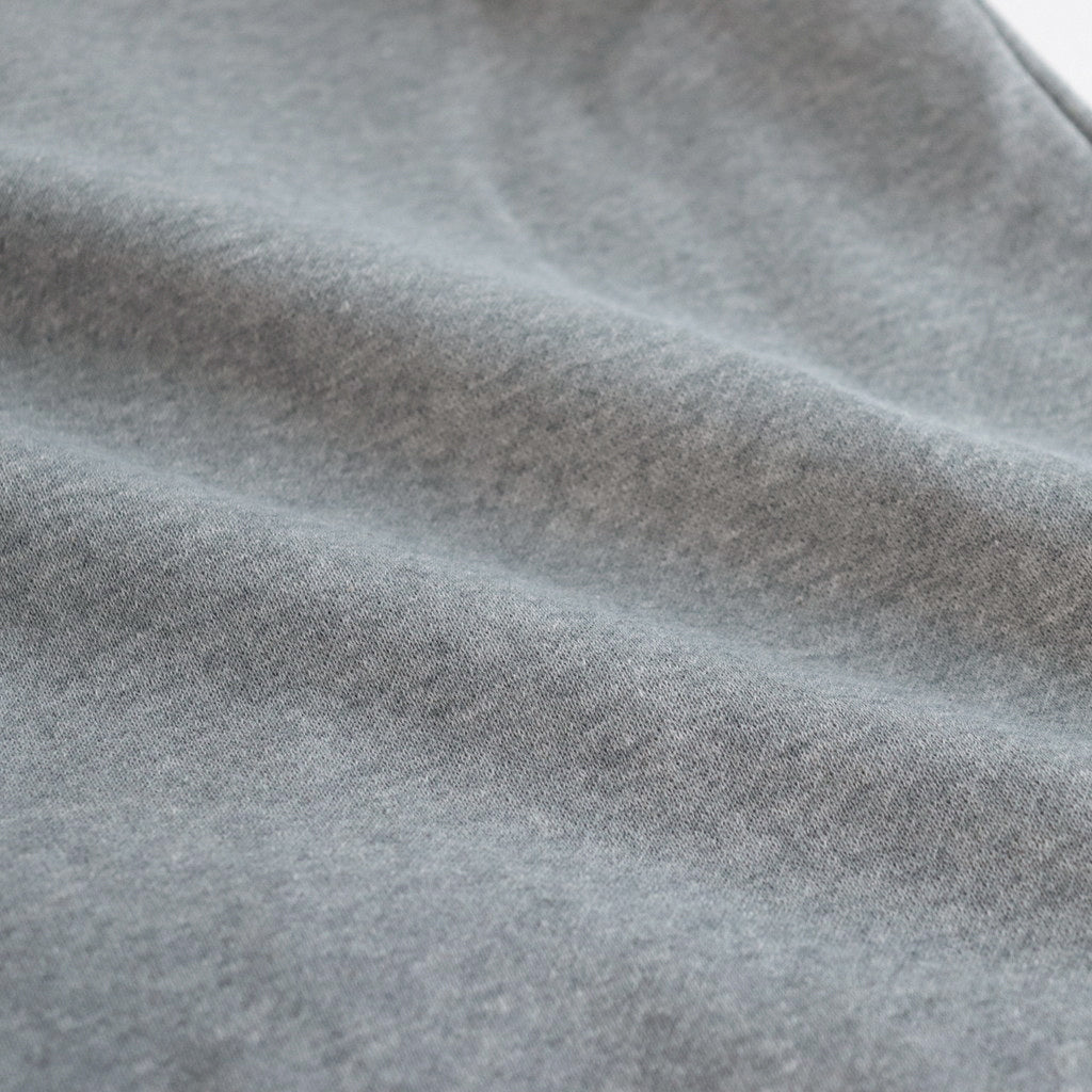 ラップリブワイドSWトレーナー #HEATHER GRAY [D124-T858]