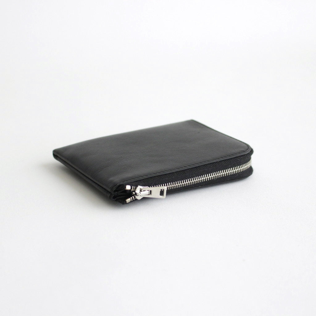 L-SHAPED WALLET : M #BLACK [LE56]