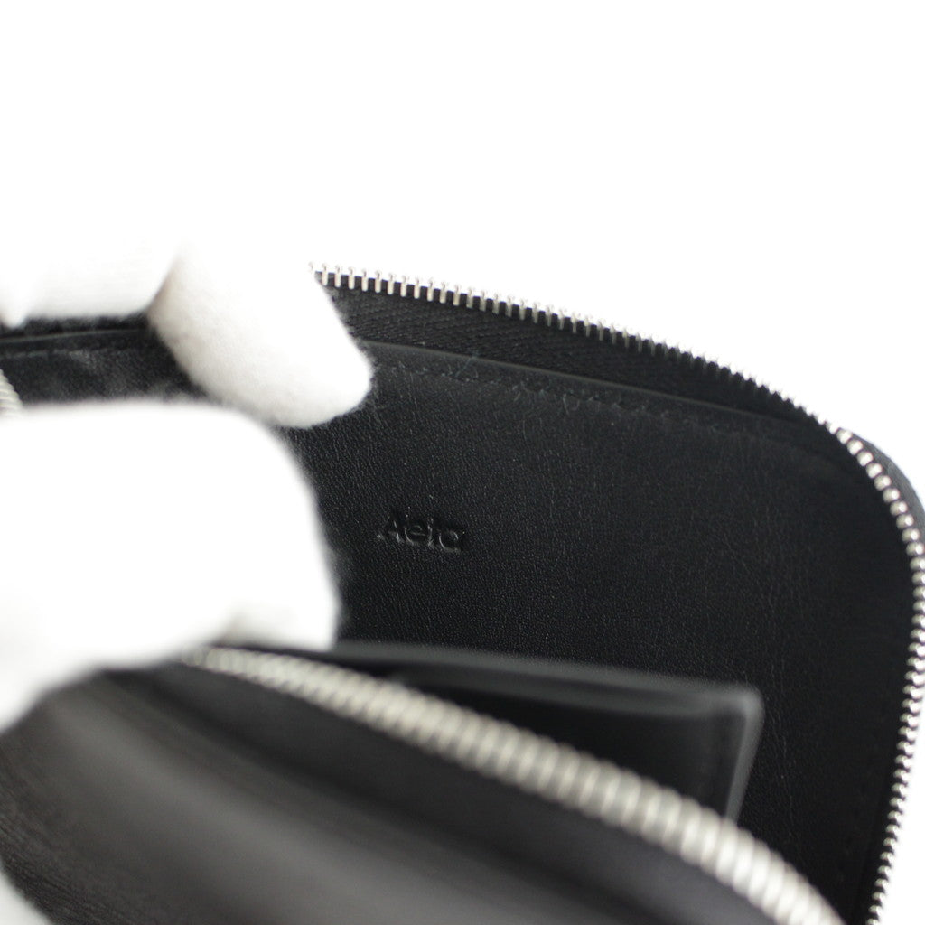 L-SHAPED WALLET : M #BLACK [LE56]