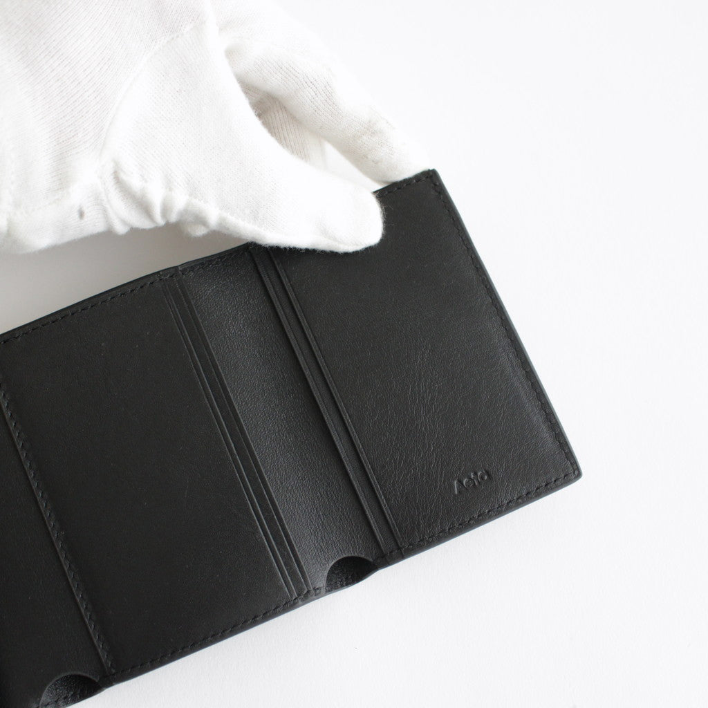 FOLDED WALLET #BLACK [LE54]