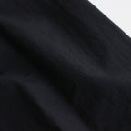 WINDPROOF NYLON WIDE EASY TROUSERS #BLACK [ST.813]