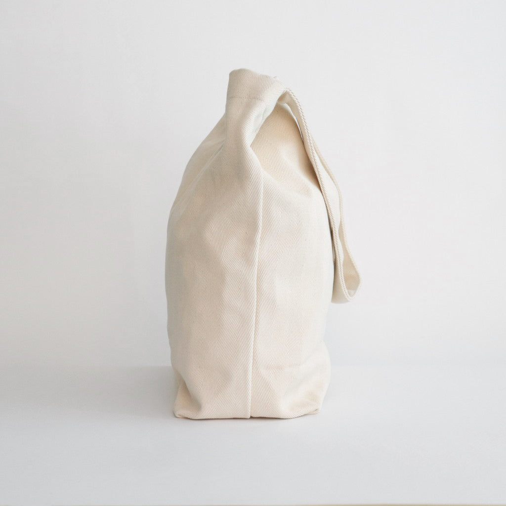 BIG SHOULDER BAG #WHITE [K027]