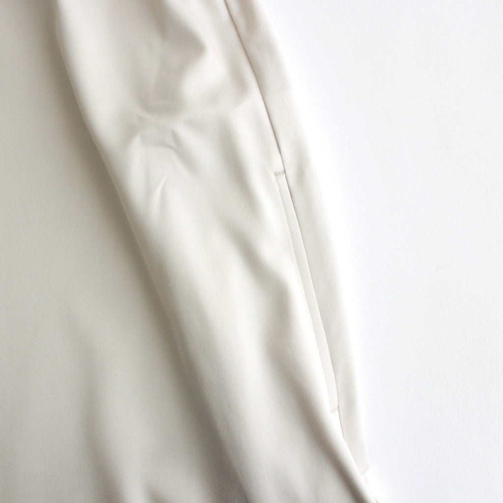 Viscose Wool Silk Gabardine Slip Dress #KINARI [GL241-60164]