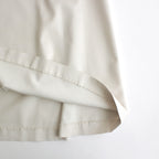 Viscose Wool Silk Gabardine Slip Dress #KINARI [GL241-60164]