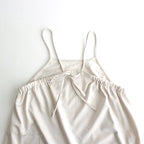 Viscose Wool Silk Gabardine Slip Dress #KINARI [GL241-60164]