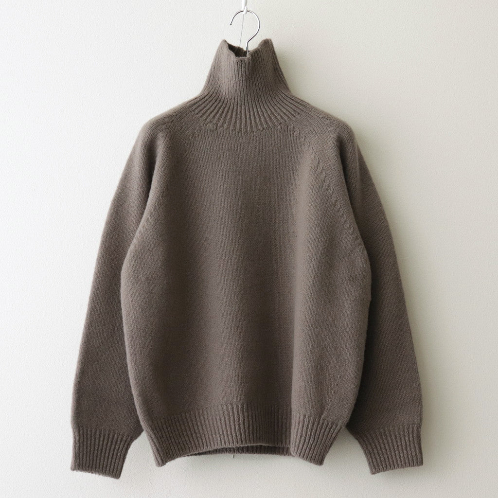 W/G Turtle Neck L/S #Gray [2303-011W]