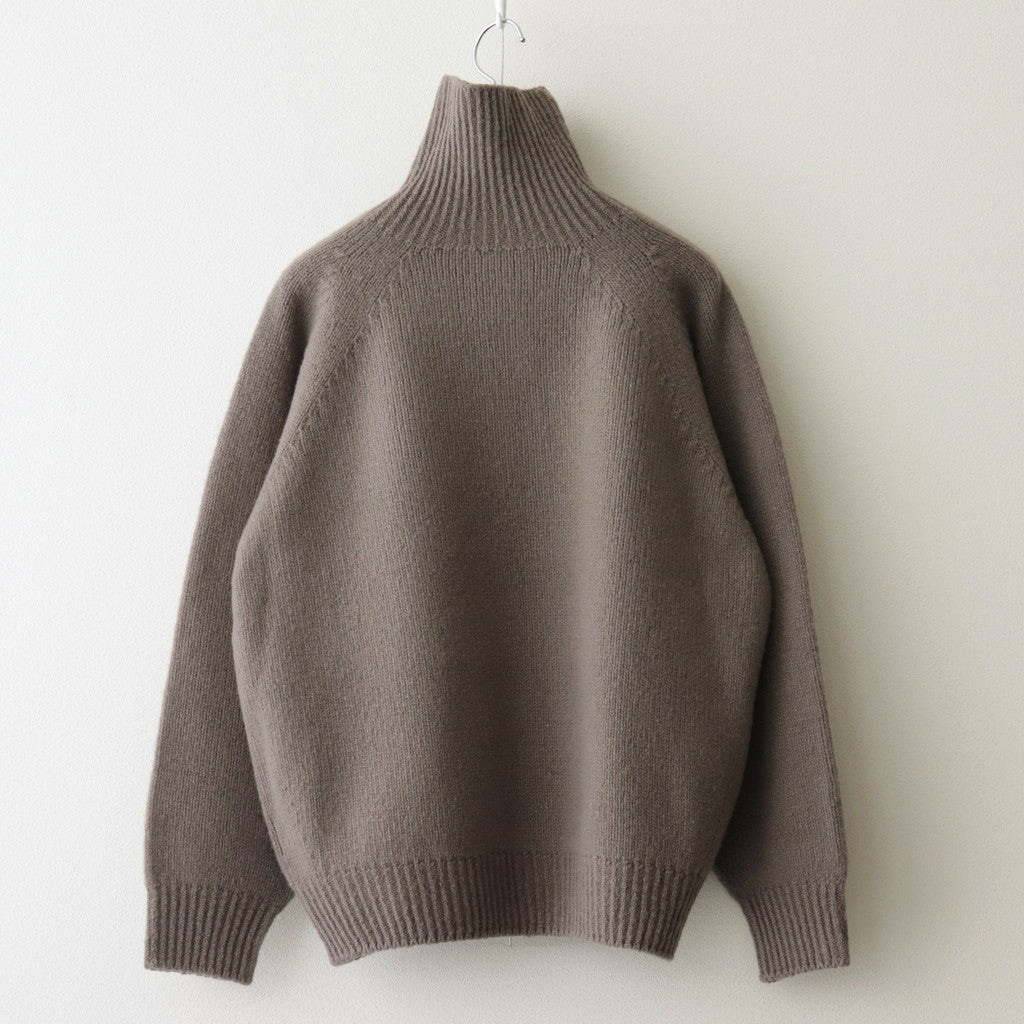 W/G Turtle Neck L/S #Gray [2303-011W]