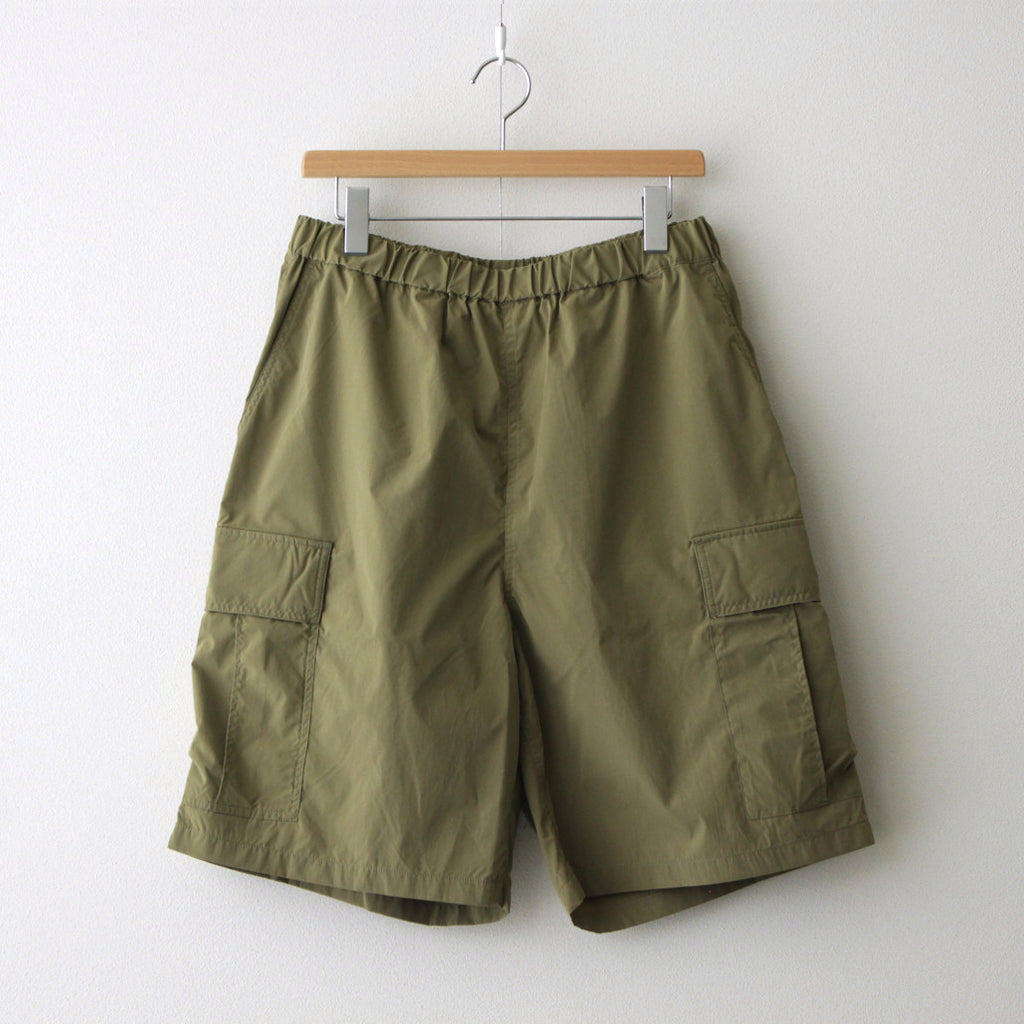 DRY TYPEWRITER OVER CARGO SHORTS #KHAKI [FSC241-40107B]