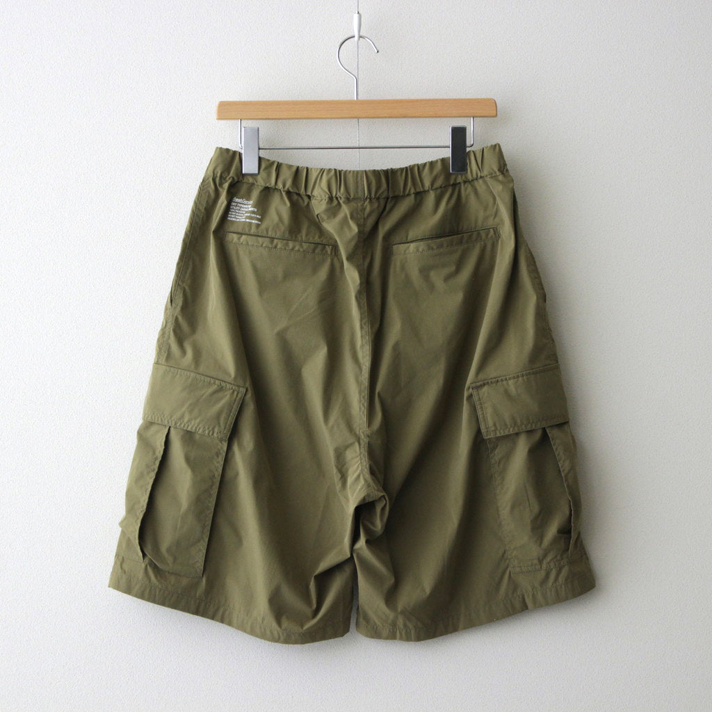 DRY TYPEWRITER OVER CARGO SHORTS #KHAKI [FSC241-40107B]
