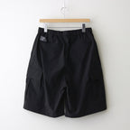 DRY TYPEWRITER OVER CARGO SHORTS #BLACK [FSC241-40107B]