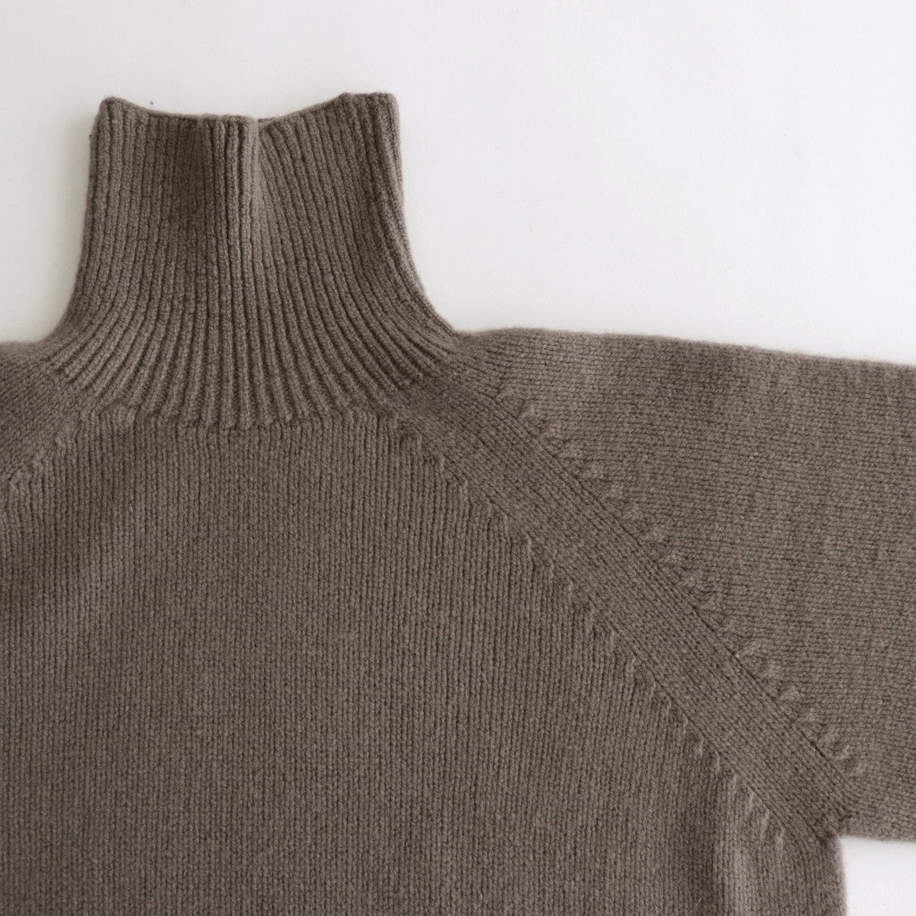 W/G Turtle Neck L/S #Gray [2303-011W]