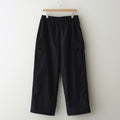 DRY TYPEWRITER UTILITY CARGO PANTS #BLACK [FSC241-40105B]