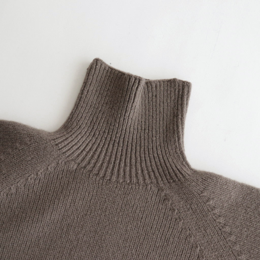 W/G Turtle Neck L/S #Gray [2303-011W]