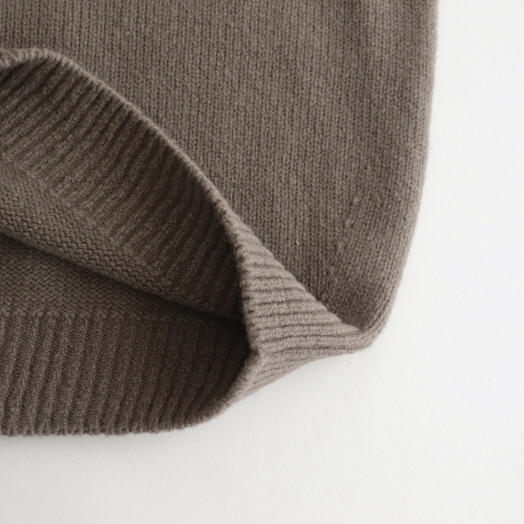 W/G Turtle Neck L/S #Gray [2303-011W]