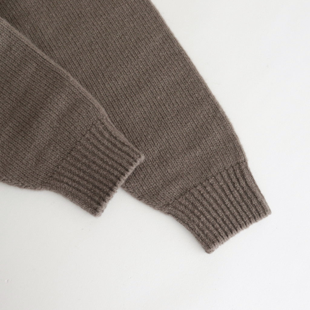 W/G Turtle Neck L/S #Gray [2303-011W]