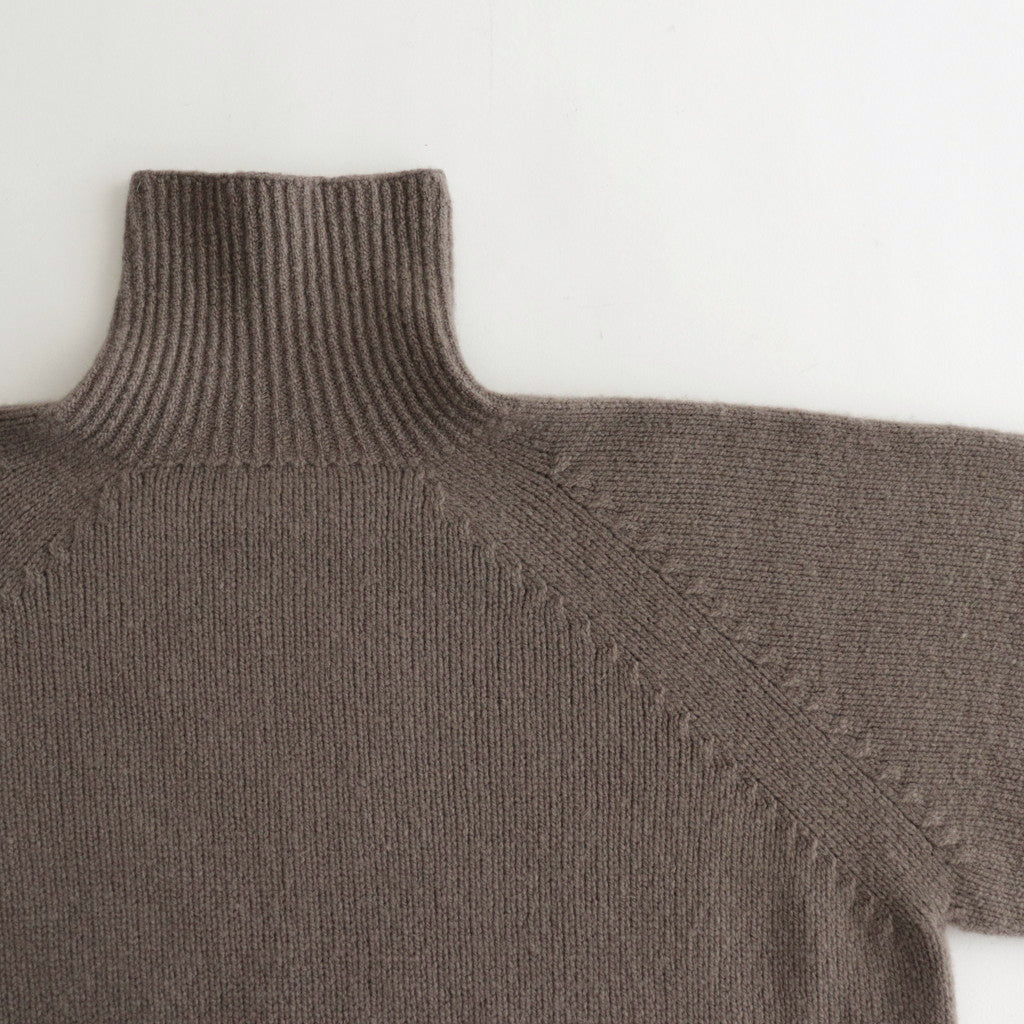 W/G Turtle Neck L/S #Gray [2303-011W]