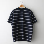 MULTI BORDER S/S TEE #NAVY [FSC241-70101]