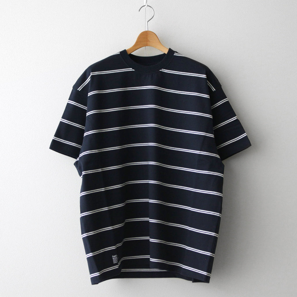 MULTI BORDER S/S TEE #NAVY [FSC241-70101]
