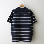 MULTI BORDER S/S TEE #NAVY [FSC241-70101]