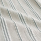 STRIPE OPEN COLLAR FRINGE SHIRT #IVORY [YK24SS0640SH]