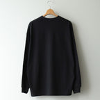 VIBTEX for FreshService L/S CREW NECK TEE #BLACK [FSW-23-TE_271]