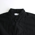 Cotton Linen Moleskin Overdyed Kung-Fu Jacket #BLACK [GM241-20089]