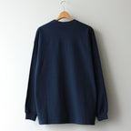 VIBTEX for FreshService L/S CREW NECK TEE #NAVY [FSW-23-TE_271]
