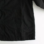 Cotton Linen Moleskin Overdyed Kung-Fu Jacket #BLACK [GM241-20089]