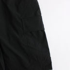 DRY TYPEWRITER OVER CARGO SHORTS #BLACK [FSC241-40107B]