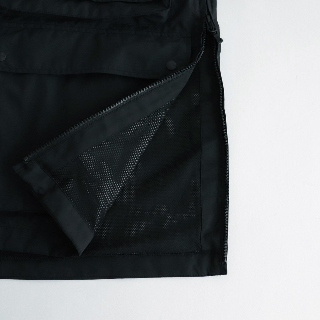 W's GORE-TEX WINDSTOPPER TECH MOUNTAIN PARKA #BLACK / BLACK [BJ-16024L]