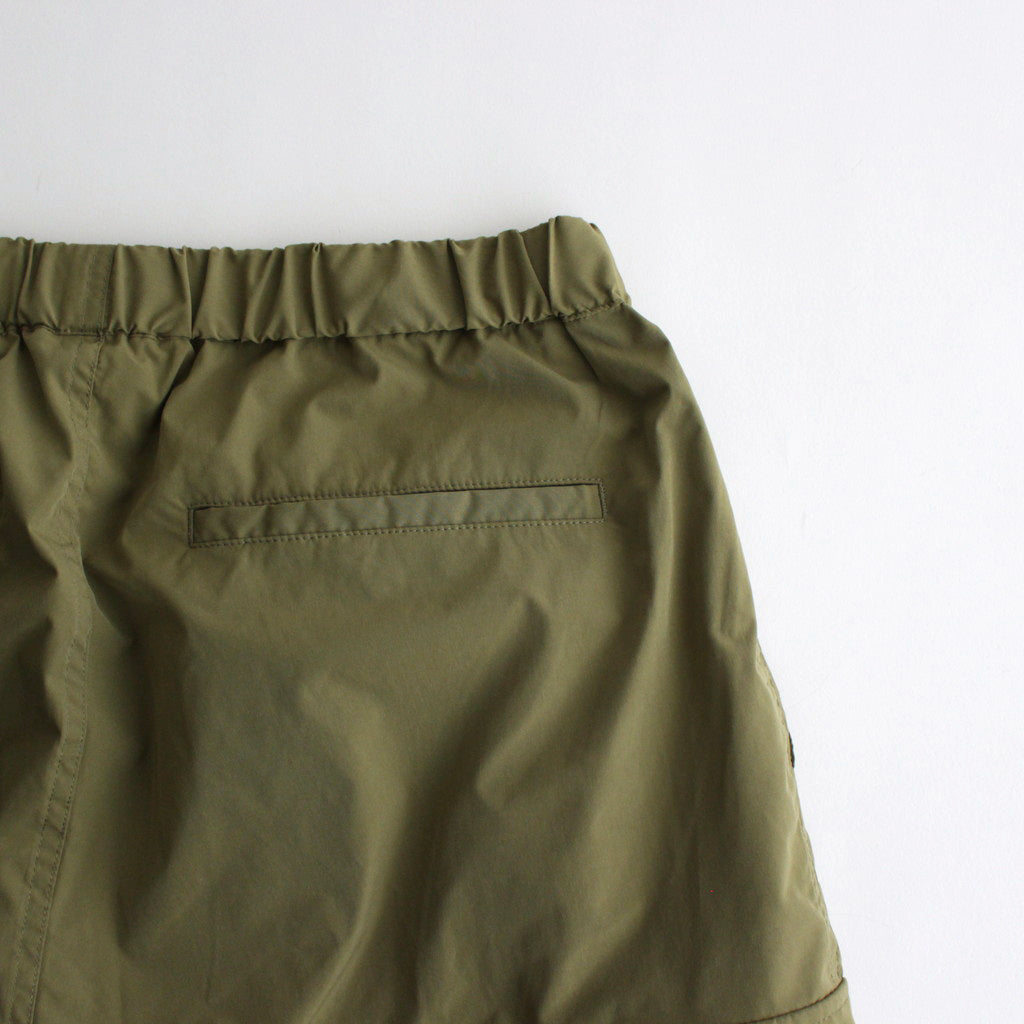 DRY TYPEWRITER OVER CARGO SHORTS #KHAKI [FSC241-40107B]