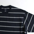 MULTI BORDER S/S TEE #NAVY [FSC241-70101]