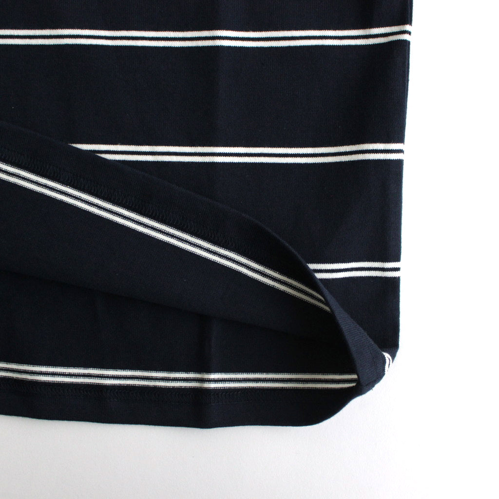 MULTI BORDER S/S TEE #NAVY [FSC241-70101]