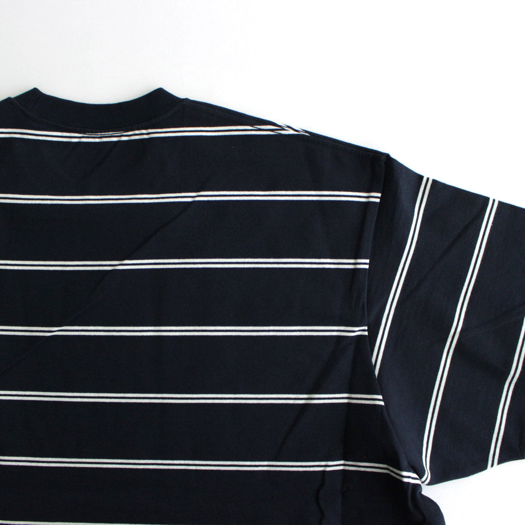 MULTI BORDER S/S TEE #NAVY [FSC241-70101]