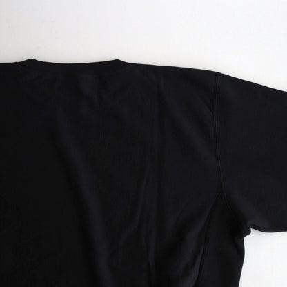 ELASTIC HIGH GAUGE SWEAT P/O #INK BLACK [A25SP02NU]