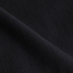 ELASTIC HIGH GAUGE SWEAT P/O #INK BLACK [A24AP02NU]